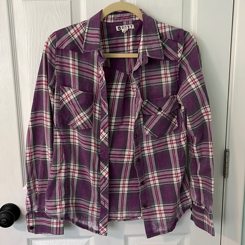 Roxy flannel